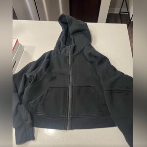 Lululemon Full Zip Cropped Scuba